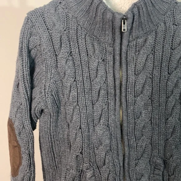 Janie and Jack CABLE KNIT CARDIGAN Size: 5 - Picture 2 of 8